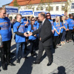 Konferencja PO na kieleckim Rynku (2 października 2015 r.) / Piotr Michalski / Radio Kielce