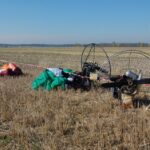 Tragiczny wypadek paralotni pod Włoszczową (3 października 2015 r.) / Jarosław Dragan / Radio Kielce