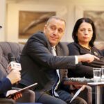 19.10.2015 Kielce. Galeria Winda. Debata - Kierunki promocji Polski z perspektywy województwa świętokrzyskiego / Wojciech Habdas / Radio Kielce