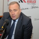 20.10.2015 Debata. Radio Kielce. Grzegorz Schetyna / Stanisław Blinstrub / Radio Kielce