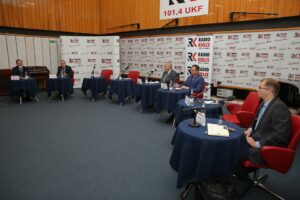 20.10.2015 Debata. Radio Kielce / Stanisław Blinstrub / Radio Kielce