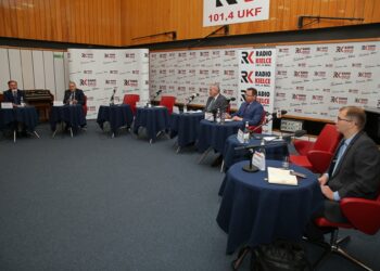 20.10.2015 Debata. Radio Kielce / Stanisław Blinstrub / Radio Kielce