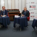 20.10.2015 Debata. Radio Kielce. Marek Kwitek i Grzegorz Schetyna / Stanisław Blinstrub / Radio Kielce