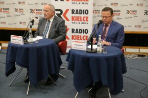 20.10.2015 Debata. Radio Kielce. Kazimierz Kotowski i Andrzej Szejna / Stanisław Blinstrub / Radio Kielce