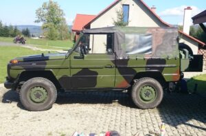 12.10.2015. Mercedes Benz model militarny Gelenda Wolf / Marek Cender / Radio Kielce