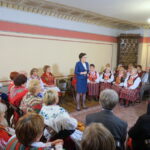 23.10.2015. Ewa Kopacz spotkała się w Kielcach z przedstawicielami kół gospodyń wiejskich z województwa świętokrzyskiego / Bartłomiej Zapała / Radio Kielce