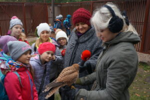 16.10.2015. Warsztaty w Zespole Szkół Leśnych w Zagnańsku / Krzysztof Bujnowicz / Radio Kielce