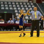 24.10.2015. Jesienny Puchar Polski Juniorek w zapasach kobiet w Chęcinach / Krzysztof Żołądek / Radio Kielce