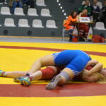 24.10.2015. Jesienny Puchar Polski Juniorek w zapasach kobiet w Chęcinach / Krzysztof Żołądek / Radio Kielce