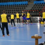 24.10.2015. Trening piłkarzy ręcznych Vive Tauronu w Skopje / Krzysztof Bujnowicz / Radio Kielce