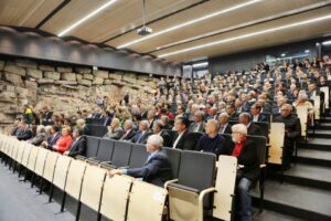 19.10.2015 Podzamcze Chęcińskie. Otwarcie Europejskiego Centrum Edukacji Geologicznej / Wojciech Habdas / Radio Kielce