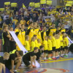 17.10.2015. Mecz 5. kolejki Ligi Mistrzów piłkarzy ręcznych: Vive Tauron Kielce - FC Barcelona / Kamil Król / Radio Kielce