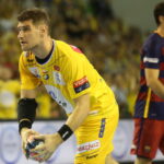 17.10.2015. Mecz 5. kolejki Ligi Mistrzów piłkarzy ręcznych: Vive Tauron Kielce - FC Barcelona / Kamil Król / Radio Kielce