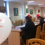 18.10.2015. Akcja rejestrowania potencjalnych dawców szpiku w Jędrzejowie / Ewa Pociejowska-Gawęda / Radio Kielce