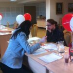 18.10.2015. Akcja rejestrowania potencjalnych dawców szpiku w Jędrzejowie / Ewa Pociejowska-Gawęda / Radio Kielce