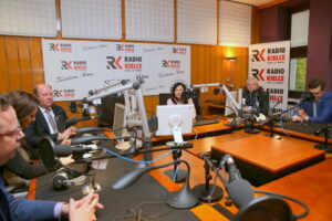 18.10.2015. Studio polityczne / Kamil Król / Radio Kielce