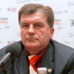 19.10.2015. Debata wyborcza. Janusz Lamer - Komitet Wyborczy Samoobrona / Kamil Król / Radio Kielce