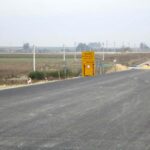 14.10.2015. Minister infrastruktury i rozwoju Maria Wasiak oraz minister spraw zagranicznych Grzegorz Schetyna wizytowali budowę trasy S7 / Robert Felczak / Radio Kielce