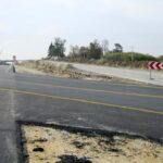 14.10.2015. Minister infrastruktury i rozwoju Maria Wasiak oraz minister spraw zagranicznych Grzegorz Schetyna wizytowali budowę trasy S7 / Robert Felczak / Radio Kielce