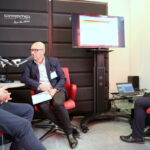 01.10.2015. "Dni dla biznesu” w Targach Kielce. Stoisko Radia Kielce / Kamil Król / Radio Kielce