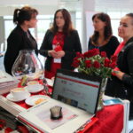 01.10.2015. "Dni dla biznesu” w Targach Kielce. Stoisko Radia Kielce / Kamil Król / Radio Kielce