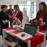 01.10.2015. "Dni dla biznesu” w Targach Kielce. Stoisko Radia Kielce / Kamil Król / Radio Kielce