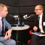 01.10.2015. "Dni dla biznesu” w Targach Kielce. Stoisko Radia Kielce / Kamil Król / Radio Kielce