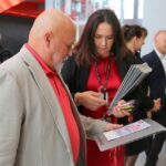 01.10.2015. "Dni dla biznesu” w Targach Kielce. Stoisko Radia Kielce / Kamil Król / Radio Kielce