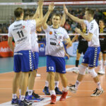 30.10.2015. Inauguracja PlusLigi siatkarzy: Effector Kielce - Skra Bełchatów / Kamil Król / Radio Kielce