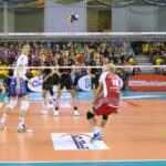 30.10.2015. Inauguracja PlusLigi siatkarzy: Effector Kielce - Skra Bełchatów / Kamil Król / Radio Kielce