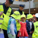 07.10.2015. Akcja "Pierwszaki - zdrowo i bezpiecznie do szkoły" / Kamil Król / Radio Kielce