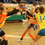 03.10.2015. 3. kolejka I ligi piłkarek ręcznych: korona Handball Kielce - MTS Kwidzyn / Kamil Król / Radio Kielce