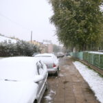 12.10.2015. Zima na kieleckich ulicach / Kamil Król / Radio Kielce