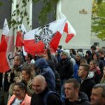 11.10.2015 Kielce. Marsz przeciwko Islamowi. / Stanisław Blinstrub / Radio Kielce