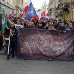 11.10.2015 Kielce. Marsz przeciwko Islamowi. / Stanisław Blinstrub / Radio Kielce