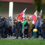 11.10.2015 Kielce. Marsz przeciwko Islamowi. / Stanisław Blinstrub / Radio Kielce