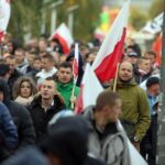 11.10.2015 Kielce. Marsz przeciwko Islamowi. / Stanisław Blinstrub / Radio Kielce