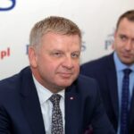 27.10.2015 Kielce. PiS konferencja prasowa po wyborach parlamentarnych. Jarosław Rusiecki / Stanisław Blinstrub / Radio Kielce