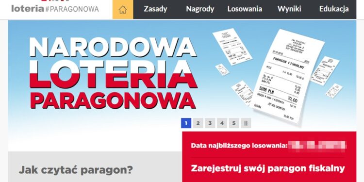 01.10.2015 Loteria Paragonowa / www.loteriaparagonowa.gov.pl