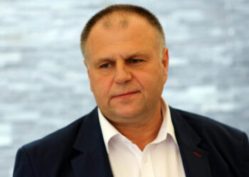 25.8.2015 Kielce. Konferencja prasowa ugrupowania Nowoczesna.pl z udziałem Adama Cyrańskiego i Mateusza Sabata / Wojciech Habdas / Radio Kielce