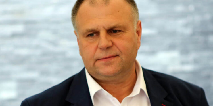 25.8.2015 Kielce. Konferencja prasowa ugrupowania Nowoczesna.pl z udziałem Adama Cyrańskiego i Mateusza Sabata / Wojciech Habdas / Radio Kielce