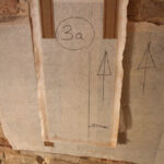 10.7.2015 Kielce. Dom modlitwy Herszla Zagajskiego w Kielcach. Rozpoczęły się prace konserwatorskie przy polichromiach które mają być przeniesione do budowanego na Pakoszu nowego domu modlitwy. / Wojciech Habdas / Radio Kielce