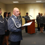 12.10.2015 Kielce. Nowo przyjęci do służby w Policji złożyli ślubowanie. / Wojciech Habdas / Radio Kielce