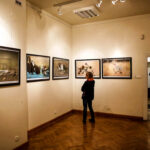 16.10.2015 Kielce. Przyroda Ponidzia w obiektywie Sławomira Mrozka - wystawa w Muzeum Historii Kielc / Wojciech Habdas / Radio Kielce