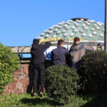 1.10.2015 Kielce. Dworzec PKS. Happening / Wojciech Habdas / Radio Kielce