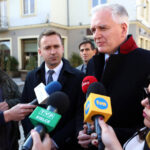 19.10.2015 Kielce. Konferencja prasowa z udziałem Jarosława Gowina / Wojciech Habdas / Radio Kielce