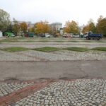 22.10.2015. Remont parkingu przy Świętokrzyskim Urzędzie Wojewódzkim / Wojciech Habdas / Radio Kielce