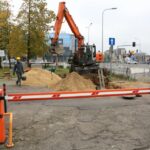 22.10.2015. Remont parkingu przy Świętokrzyskim Urzędzie Wojewódzkim / Wojciech Habdas / Radio Kielce