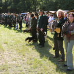 4.10.2015 Kielce. Msza święta w kieleckiej katedrze rozpoczęła tegoroczne święto myśliwych „Hubertusa”. Później imprezy odbywały się na Stadionie Leśnym. / Wojciech Habdas / Radio Kielce