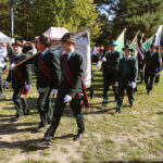 4.10.2015 Kielce. Msza święta w kieleckiej katedrze rozpoczęła tegoroczne święto myśliwych „Hubertusa”. Później imprezy odbywały się na Stadionie Leśnym. / Wojciech Habdas / Radio Kielce